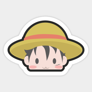 Luffy chibi Sticker